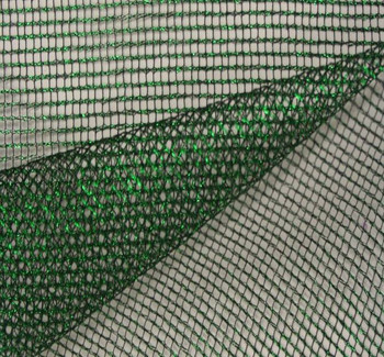 Metallic Poly Mesh W/Foil Green/Blk Width 55/56" Metallic Poly Mesh W/Foil Green/Blk Width 55/56"