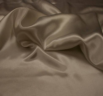 Charmeuse Taupe Width 58/60" Charmeuse Taupe Width 58/60"