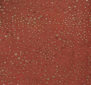 Metallic Swing Knit 2 Tone w/Gold Glitter Bomb Rust/Gold Width 58/60" Metallic Swing Knit 2 Tone w/Gold Glitter Bomb Rust/Gold Width 58/60"