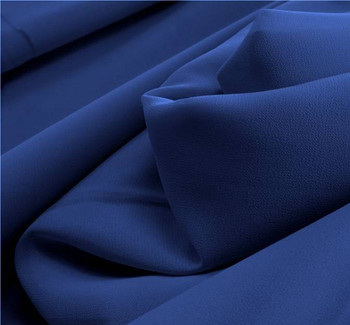 Pebble Georgette Blue Width 58/60" Pebble Georgette Blue Width 58/60"
