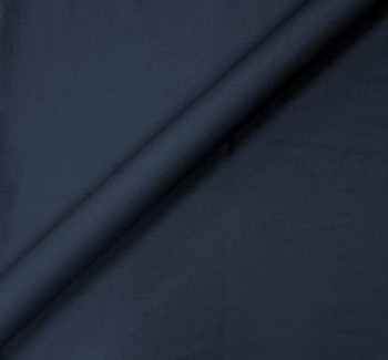Stretch Cotton Poplin Navy Stretch Cotton Poplin Navy