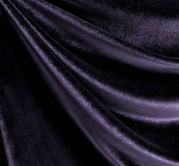 Stretch Velvet Solid Purple Stretch Velvet Solid Purple