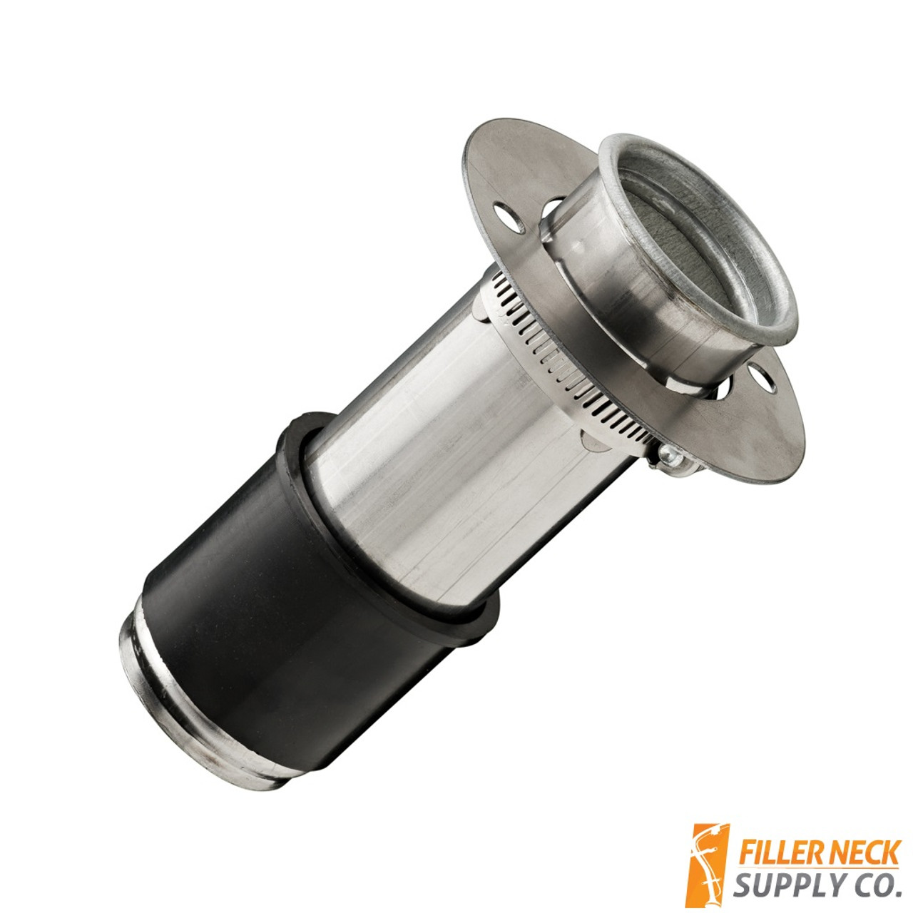 21/4" OD Remote Mount Universal Fuel Tank Filler Tube Gas Fill Neck