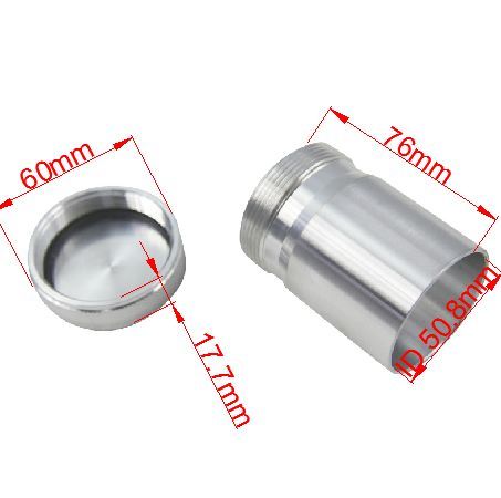 thumbnail image 2 of Universal Weld On Filler Neck 2in. I.D W/ Cap Splash Bowl Fuel Tank 2 of 14