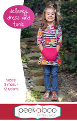 Delaney Dress & Tunic Sewing Pattern Delaney Dress & Tunic Sewing Pattern