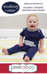 Doodlebug Romper Sewing Pattern Doodlebug Romper Sewing Pattern