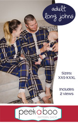 Adult long johns sewing pattern Adult long johns sewing pattern