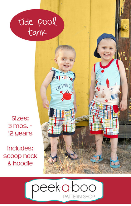 Tide Pool Tank PeekaBoo Pattern Shop Stunning Peekaboo Patterns Tide Pool Tank PeekaBoo Pattern Shop Stunning Peekaboo Patterns