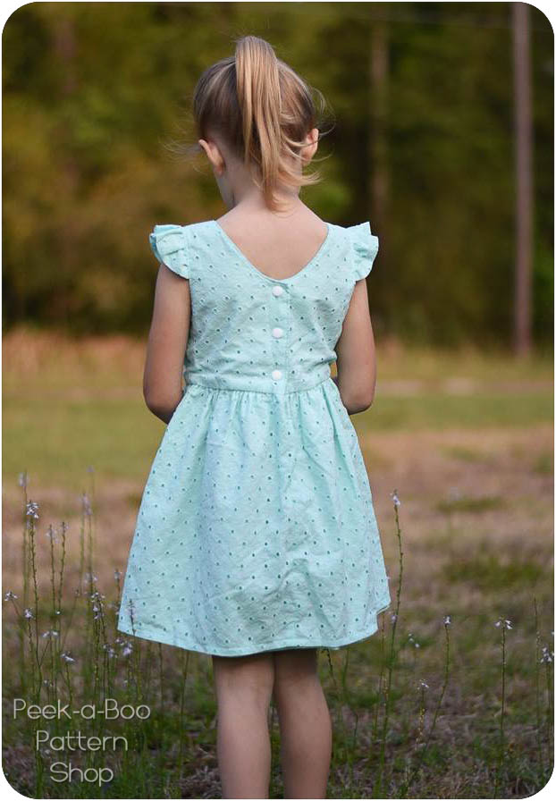 Wildflower Dress PeekaBoo Pattern Shop Simple Peekaboo Patterns Wildflower Dress PeekaBoo Pattern Shop Simple Peekaboo Patterns