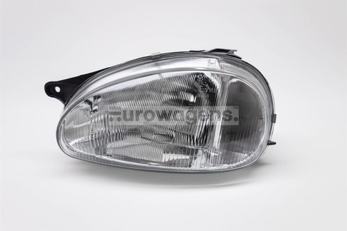 Headlight left Vauxhall Corsa B 93-00 Hatchback