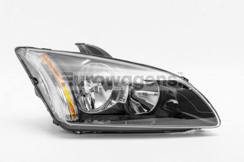 Headlight black right Ford Focus MK2 05-07