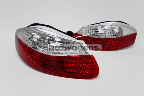 Rear lights set clear/red LED Porsche Boxter 986 96-04