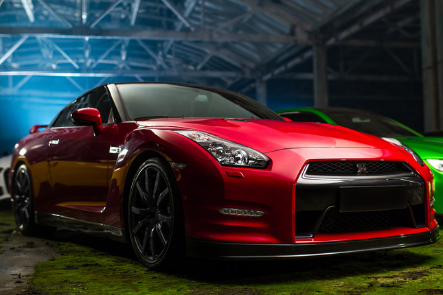 Nissan GTR Headlights
