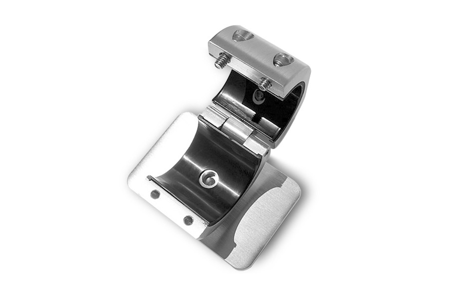 Stryker TTops Accessory Mount Clamp on mounting plate for boat t