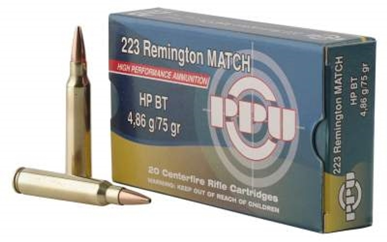 Prvi PPU 223 Remington/5.56 NATO Ammunition PPM2232 75 ...