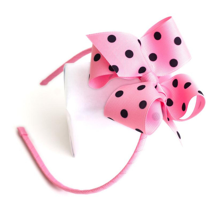 Skinny Headband With Bow