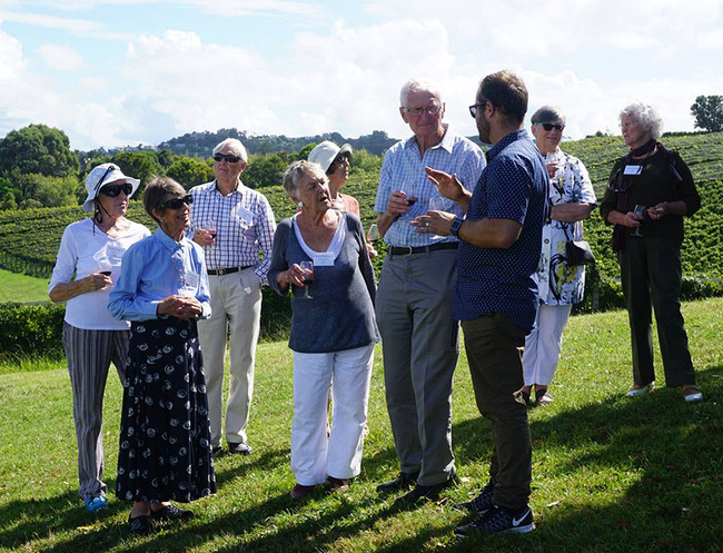 University Society Members visit Goldie