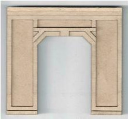 19107 HO-SCALE PORTAL CONCRETE SINGLE 19107 HO-SCALE PORTAL CONCRETE SINGLE