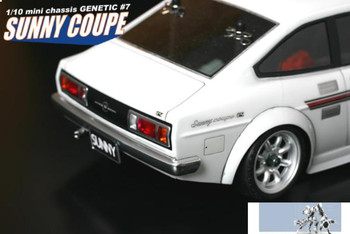 1/12 RC Car Body Shell ABC HOBBY GENETIC DATSUN 1200 SUNNY COUPE BODY SHELL 1/12 RC Car Body Shell ABC HOBBY GENETIC DATSUN 1200 SUNNY COUPE BODY SHELL