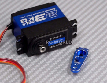WATERPROOF HighTorque METAL Gear CORELESS SERVO 23KG For RC Trucks + METAL HORN WATERPROOF HighTorque METAL Gear CORELESS SERVO 23KG For RC Trucks + METAL HORN