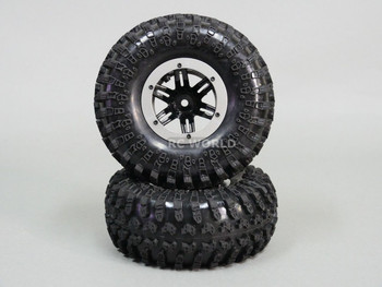 AIR System 2.2 TRUCK TIRES BEADLOCK Inflatable Rock Crawler TIRES/RIMS 4 SILVER AIR System 2.2 TRUCK TIRES BEADLOCK Inflatable Rock Crawler TIRES/RIMS 4 SILVER