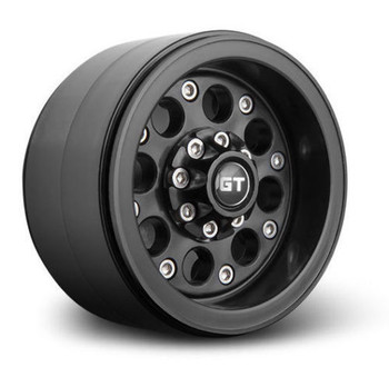 RC 1/10 TRUCK Rims Wheels 2.2 BEADLOCK Rock Crawler Wheels GT02 (2 RIMS) Black RC 1/10 TRUCK Rims Wheels 2.2 BEADLOCK Rock Crawler Wheels GT02 (2 RIMS) Black