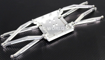 AXIAL WRAITH All Metal SKID PLATE + Front & Rear ALUMINUM METAL TRAILING AXIAL WRAITH All Metal SKID PLATE + Front & Rear ALUMINUM METAL TRAILING