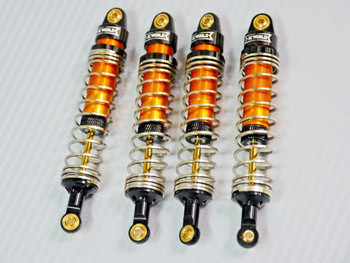 1/10 RC TRUCK All METAL SUSPENSION SHOCKS For Axial HPI Traxxas (4 pcs) 1/10 RC TRUCK All METAL SUSPENSION SHOCKS For Axial HPI Traxxas (4 pcs)