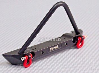 Traxxas TRX-4 Upgrade Front METAL BUMPER Bull Nose Lightweight Aluminum W/ LED Traxxas TRX-4 Upgrade Front METAL BUMPER Bull Nose Lightweight Aluminum W/ LED