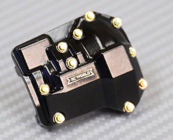 For Traxxas TRX-4 Upgrade Front METAL AXLE COVERS Diff Cover Aluminum CNC BLACK For Traxxas TRX-4 Upgrade Front METAL AXLE COVERS Diff Cover Aluminum CNC BLACK