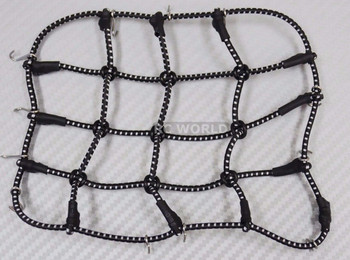 RC Truck Scale ROOF Accessories BUNGEE CORD NET Cargo Net For Roof Rack BLACK RC Truck Scale ROOF Accessories BUNGEE CORD NET Cargo Net For Roof Rack BLACK