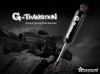 RC 1/10 TRUCK Suspension G-TRANSITION 90MM SHOCK ABSORBER Aluminum BLACK < 4 SET RC 1/10 TRUCK Suspension G-TRANSITION 90MM SHOCK ABSORBER Aluminum BLACK < 4 SET