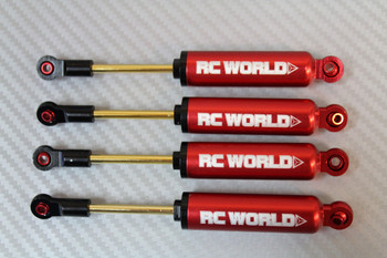 RC 1/10 TRUCK Suspension 110MM Internal SHOCK ABSORBER Aluminum RED <SET OF 4> RC 1/10 TRUCK Suspension 110MM Internal SHOCK ABSORBER Aluminum RED <SET OF 4>