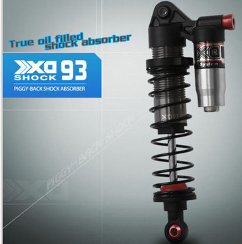 RC 1/10 TRUCK SUSPENSION PIGGY BACK SHOCK ABSORBER ALUMINUM 93MM RC 1/10 TRUCK SUSPENSION PIGGY BACK SHOCK ABSORBER ALUMINUM 93MM