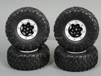 Gmade 1/10 TRUCK Rims Wheels 2.2 BEADLOCK ROCK CRAWLER Wheels GT + TIRES SET Gmade 1/10 TRUCK Rims Wheels 2.2 BEADLOCK ROCK CRAWLER Wheels GT + TIRES SET