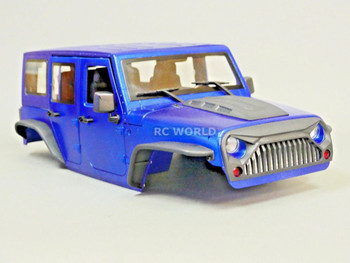 RC Scale Truck Body Shell 1/10 JEEP WRANGLER RUBICON Hard Body V2 w / ROLL BARS RC Scale Truck Body Shell 1/10 JEEP WRANGLER RUBICON Hard Body V2 w / ROLL BARS