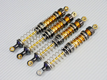 Axial SCX10 Jeep Honcho METAL SUSPENSION SHOCKS Dual Rate 130 MM RED/GOLD (4 pcs) Axial SCX10 Jeep Honcho METAL SUSPENSION SHOCKS Dual Rate 130 MM RED/GOLD (4 pcs)