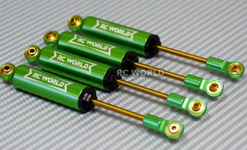 RC 1/10 TRUCK Suspension 110 MM Internal SHOCK ABSORBER Aluminum GREEN <SET OF 4 RC 1/10 TRUCK Suspension 110 MM Internal SHOCK ABSORBER Aluminum GREEN <SET OF 4