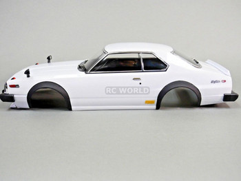 1/10 RC Car BODY Shell NISSAN SKYLINE HT 2000 190 mm *FINISHED* WHITE 1/10 RC Car BODY Shell NISSAN SKYLINE HT 2000 190 mm *FINISHED* WHITE