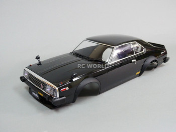 1/10 RC Car BODY Shell NISSAN SKYLINE HT 2000 190 mm *FINISHED* BLACK 1/10 RC Car BODY Shell NISSAN SKYLINE HT 2000 190 mm *FINISHED* BLACK
