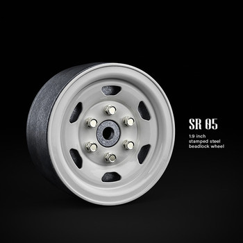 SR05 1.9inch beadlock wheels (Gloss white) (2) SR05 1.9inch beadlock wheels (Gloss white) (2)