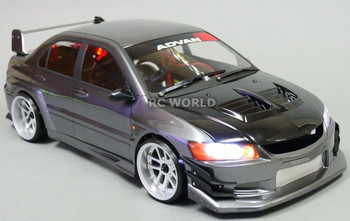 Custom 1/10 RC Drift MITSUBISHI EVO VOLTEX Rocket Bunny L.E.D Lights -gm Custom 1/10 RC Drift MITSUBISHI EVO VOLTEX Rocket Bunny L.E.D Lights -gm