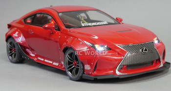 Custom 1/10 RC Car LEXUS RCF Rocket Bunny Wide Body L.E.D Lights - RED RTR Custom 1/10 RC Car LEXUS RCF Rocket Bunny Wide Body L.E.D Lights - RED RTR
