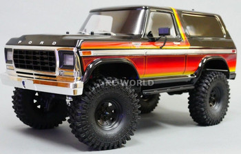 For Traxxas FORD BRONCO RIMS 1.9 STEEL STAMPED Beadlock W/ 120MM Tires BLACK For Traxxas FORD BRONCO RIMS 1.9 STEEL STAMPED Beadlock W/ 120MM Tires BLACK