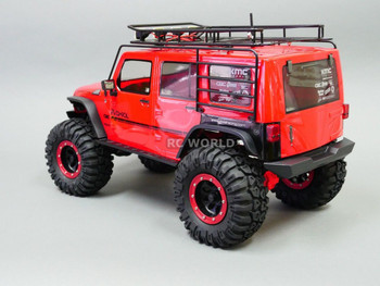 Axial JEEP WRANGLER 2.2 Beadlock CRAWLER Wheels & TIres 130mm -RED- Axial JEEP WRANGLER 2.2 Beadlock CRAWLER Wheels & TIres 130mm -RED-