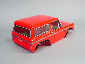 Rc Truck BODY SHELL 1/10 FORD BRONCO 252mm For Tamiya CC01 -RED Rc Truck BODY SHELL 1/10 FORD BRONCO 252mm For Tamiya CC01 -RED
