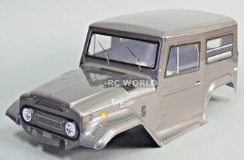 Rc Truck BODY SHELL 1/10 TOYOTA FJ40 Land Cruiser 252mm For Tamiya CC01 -GRAY Rc Truck BODY SHELL 1/10 TOYOTA FJ40 Land Cruiser 252mm For Tamiya CC01 -GRAY