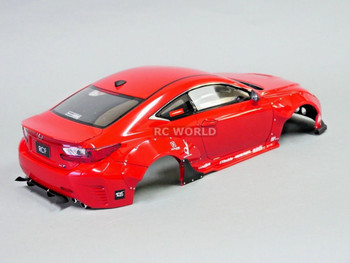 1/10 RC BODY Shell LEXUS RC F ROCKET BUNNY Body SHELL W/ WIDE BODY KIT -Clear- 1/10 RC BODY Shell LEXUS RC F ROCKET BUNNY Body SHELL W/ WIDE BODY KIT -Clear-