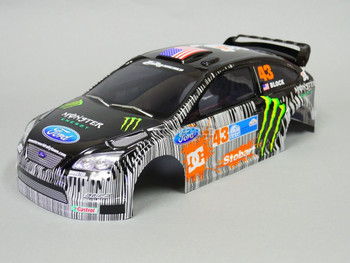1/10 RC Car BODY Shell FORD FOCUS Rally KEN BLOCK Monster Energy 190MM 1/10 RC Car BODY Shell FORD FOCUS Rally KEN BLOCK Monster Energy 190MM