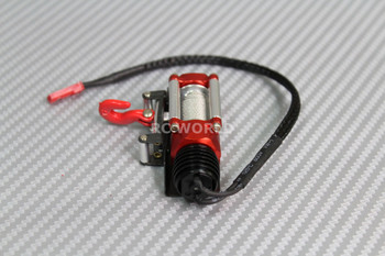 New RC Scale Truck ELECTRIC WINCH W/ SWITCH Alloy Metal For Rock Crawler D90 SCX10 New RC Scale Truck ELECTRIC WINCH W/ SWITCH Alloy Metal For Rock Crawler D90 SCX10